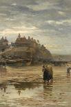 Harbour Scene with Fishermen-Robert Jobling-Giclee Print