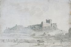 Bamburgh Castle-Robert Johnson-Framed Giclee Print
