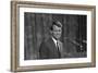 Robert Kennedy appearing before Platform Committee, 1964-Warren K. Leffler-Framed Photographic Print