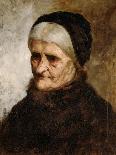 Head of an Old Woman, 1881-Robert Koehler-Framed Giclee Print