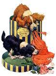 "Cat Guards Bowl of Milk,"February 27, 1926-Robert L. Dickey-Giclee Print