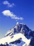 Snow Covered Mountain Peak-Robert Landau-Photographic Print