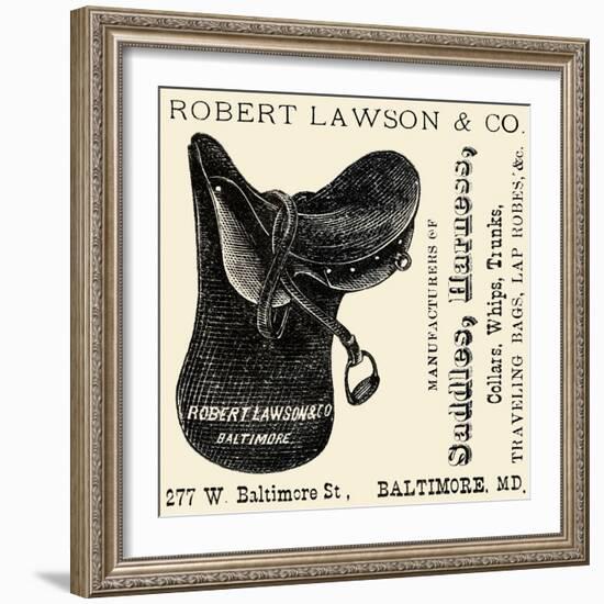 Robert Lawson and Co. Manufacturers-null-Framed Art Print
