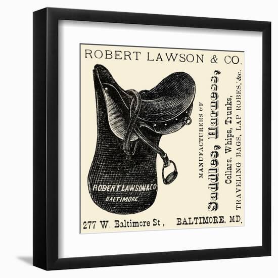 Robert Lawson and Co. Manufacturers-null-Framed Art Print