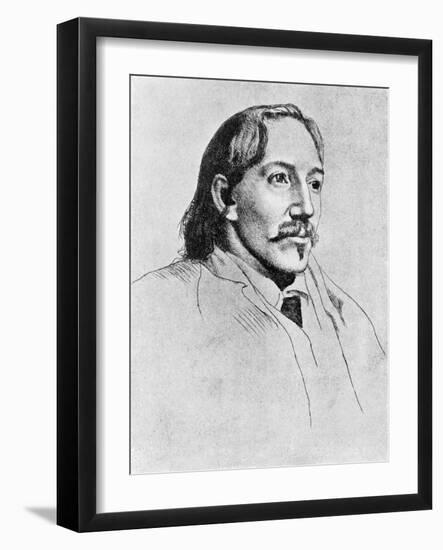 Robert Louis Stevenson --William Strang-Framed Giclee Print