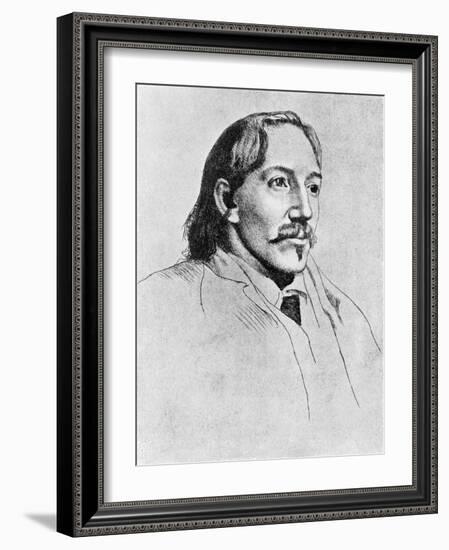 Robert Louis Stevenson --William Strang-Framed Giclee Print