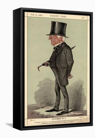 Robert Lowe, VFair 1869-Carlo Pellegrini-Framed Stretched Canvas