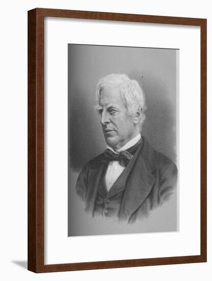 Robert Lowe, Viscount Sherbrooke, British politician, 1873 (1883)-Unknown-Framed Giclee Print