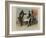Robert Macaire at the Restaurant-Honore Daumier-Framed Giclee Print
