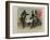 Robert Macaire at the Restaurant-Honore Daumier-Framed Giclee Print