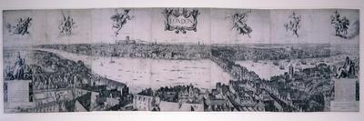 View of London from the South, 1832-Robert Martin-Framed Giclee Print