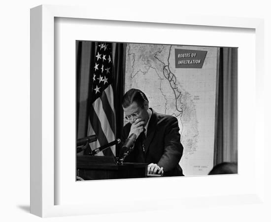 Robert McNamara Defense-William J. Smith-Framed Photographic Print