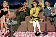 The Awkward Age  - Saturday Evening Post "Leading Ladies", July 17, 1954 pg.31-Robert Meyers-Giclee Print