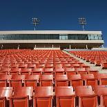 Empty Football Stadium Seats-Robert Michael-Photographic Print