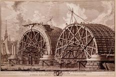 A View of Part of the Intended Bridge at Blackfriars London, Print Made by Piranesi, 1764-Robert Milne-Giclee Print