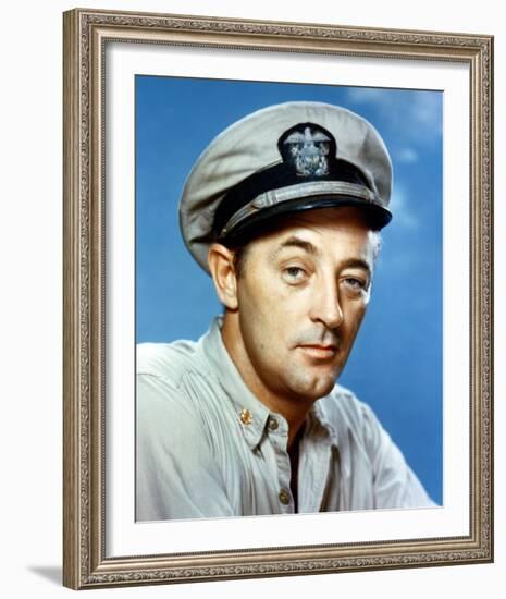 Robert Mitchum, The Enemy Below (1957)-null-Framed Photo