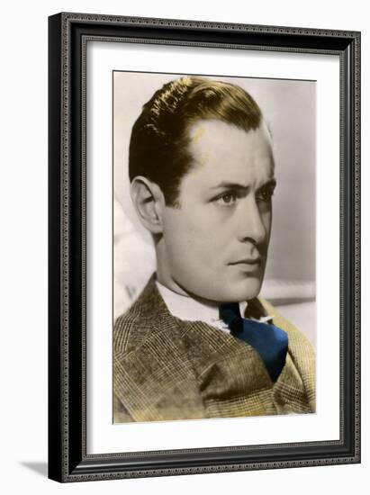Robert Montgomery (1904-198), American Actor and Director, 20th Century-null-Framed Giclee Print