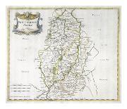 Map of North Wales-Robert Morden-Giclee Print