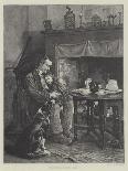 The Uninvited Lunch Guest, 1896-Robert Morley-Giclee Print