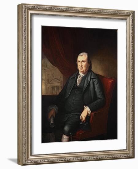 Robert Morris, Known as the "Financier of the American Revolution"-Charles Willson Peale-Framed Giclee Print