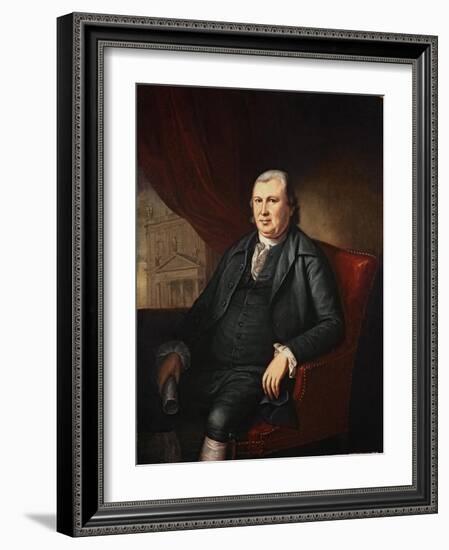 Robert Morris, Known as the "Financier of the American Revolution"-Charles Willson Peale-Framed Giclee Print