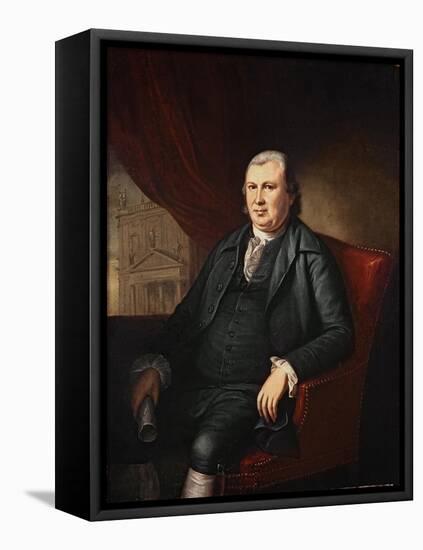 Robert Morris, Known as the "Financier of the American Revolution"-Charles Willson Peale-Framed Premier Image Canvas