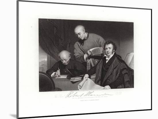 Robert Morrison-George Chinnery-Mounted Giclee Print