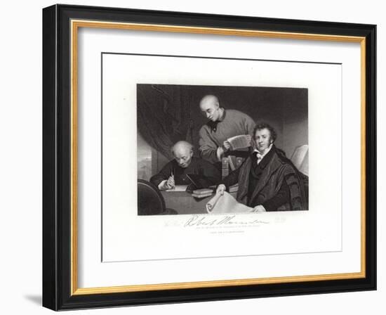 Robert Morrison-George Chinnery-Framed Giclee Print