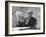 Robert Moses, Nyc Planner and Builder of Highways, Reading Document in His Office-Alfred Eisenstaedt-Framed Photographic Print