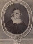 Portrait of François De La Mothe Le Vayer-Robert Nanteuil-Framed Giclee Print