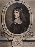 Portrait of François De La Mothe Le Vayer-Robert Nanteuil-Framed Giclee Print