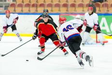 Ice Hockey Game-Robert Nyholm-Framed Photographic Print