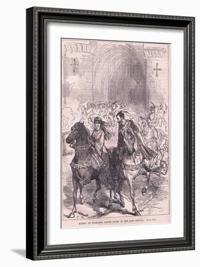 Robert of Normandy Paying Court to Lady Sibylla-Charles Ricketts-Framed Giclee Print