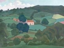 A Devonshire Valley, Number 1-Robert Polhill Bevan-Giclee Print