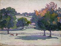 Polish Landscape, 1901 (Oil on Canvas)-Robert Polhill Bevan-Laminated Giclee Print