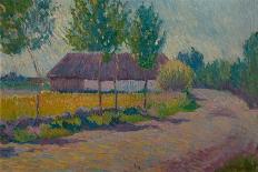 Polish Landscape, 1901 (Oil on Canvas)-Robert Polhill Bevan-Framed Giclee Print