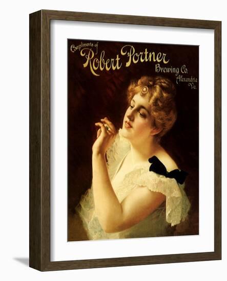 Robert Portner Brewing Co., c.1900-null-Framed Giclee Print