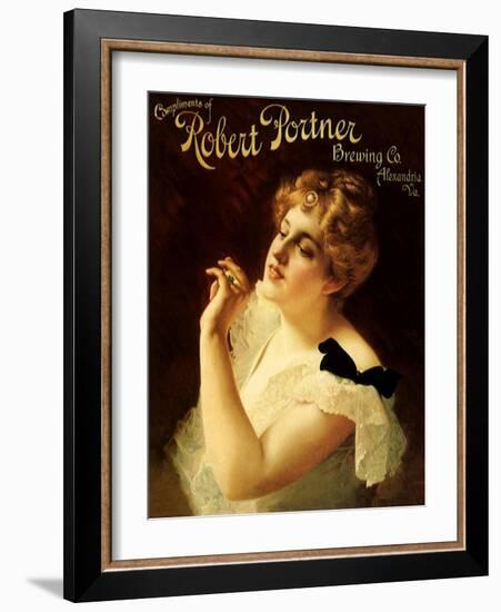 Robert Portner Brewing Co., c.1900-null-Framed Giclee Print