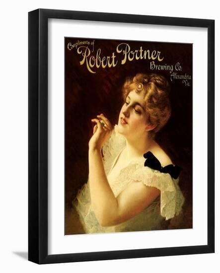 Robert Portner Brewing Co., c.1900-null-Framed Giclee Print