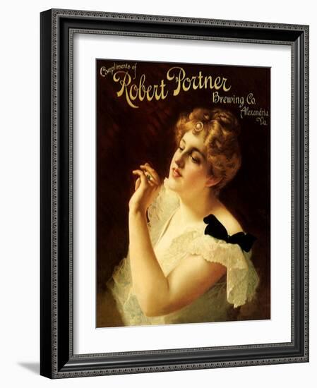 Robert Portner Brewing Co., c.1900-null-Framed Giclee Print