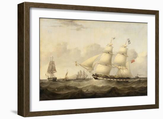 Robert Quayle, 1833-34 (Oil on Canvas)-Samuel Walters-Framed Giclee Print