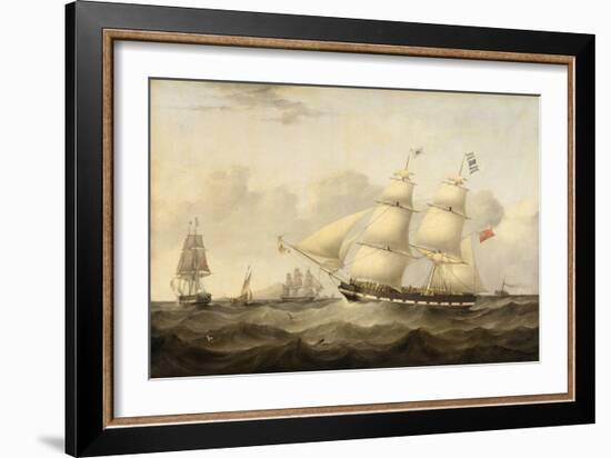 Robert Quayle, 1833-34 (Oil on Canvas)-Samuel Walters-Framed Giclee Print