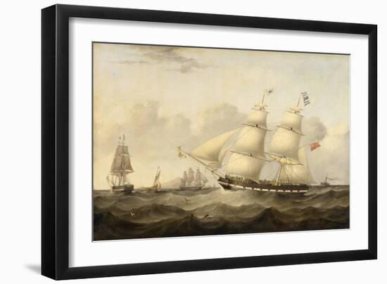 Robert Quayle, 1833-34 (Oil on Canvas)-Samuel Walters-Framed Giclee Print