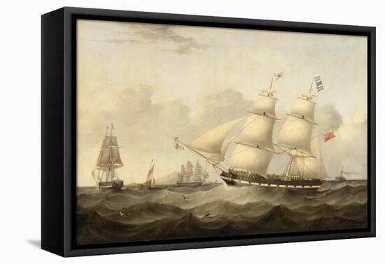 Robert Quayle, 1833-34 (Oil on Canvas)-Samuel Walters-Framed Premier Image Canvas