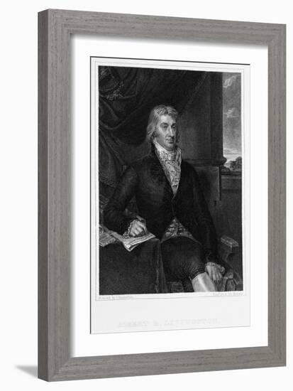 Robert R. Livingston-E. Mackenzie-Framed Giclee Print