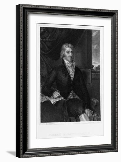 Robert R. Livingston-E. Mackenzie-Framed Giclee Print