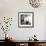 Robert Rauschenberg Sitting on His Sculpture in Studio, Among Other Paintings and Sculptures-Allan Grant-Framed Premium Photographic Print displayed on a wall