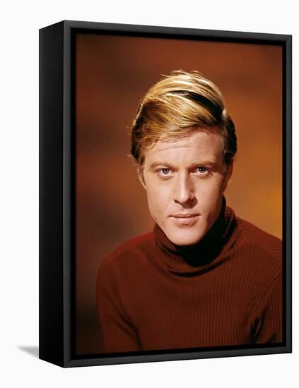 Robert Redford en, 1960's (photo)-null-Framed Stretched Canvas