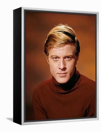 Robert Redford en, 1960's (photo)-null-Framed Stretched Canvas