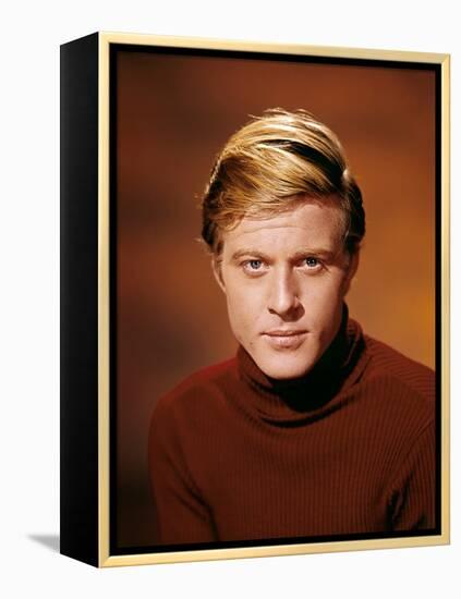 Robert Redford en, 1960's (photo)-null-Framed Stretched Canvas